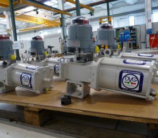 componente flow control actuator BYP - DVG Automation