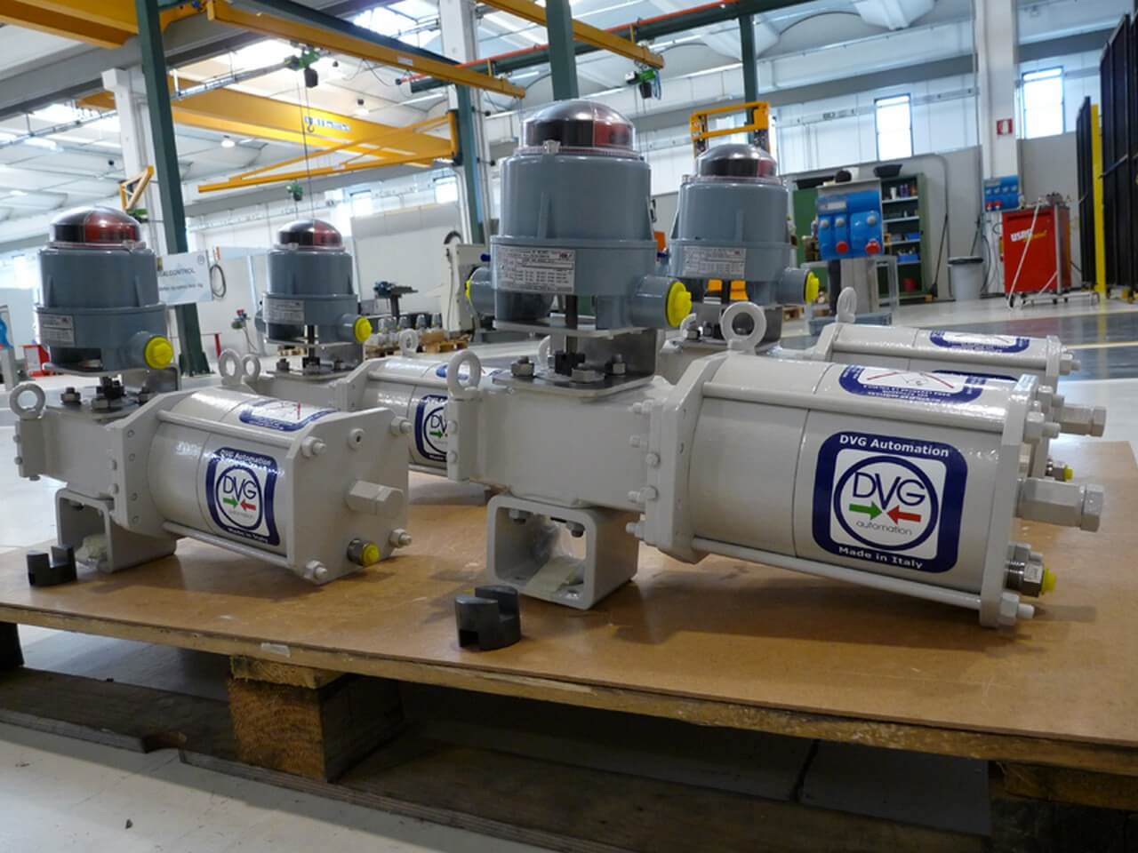 componente flow control actuator BYP - DVG Automation