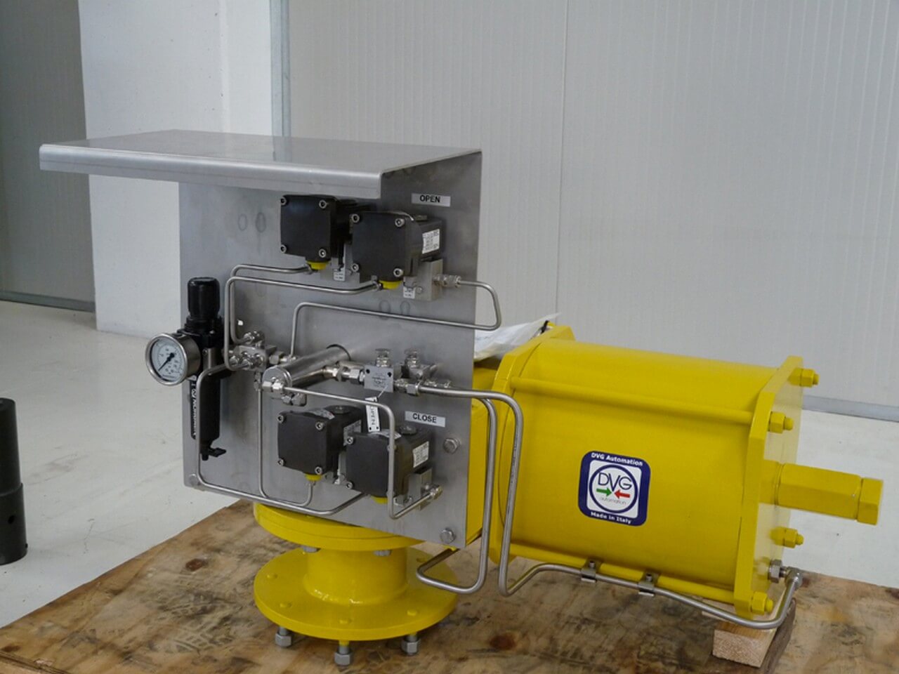 componente flow control actuator BYP - DVG Automation