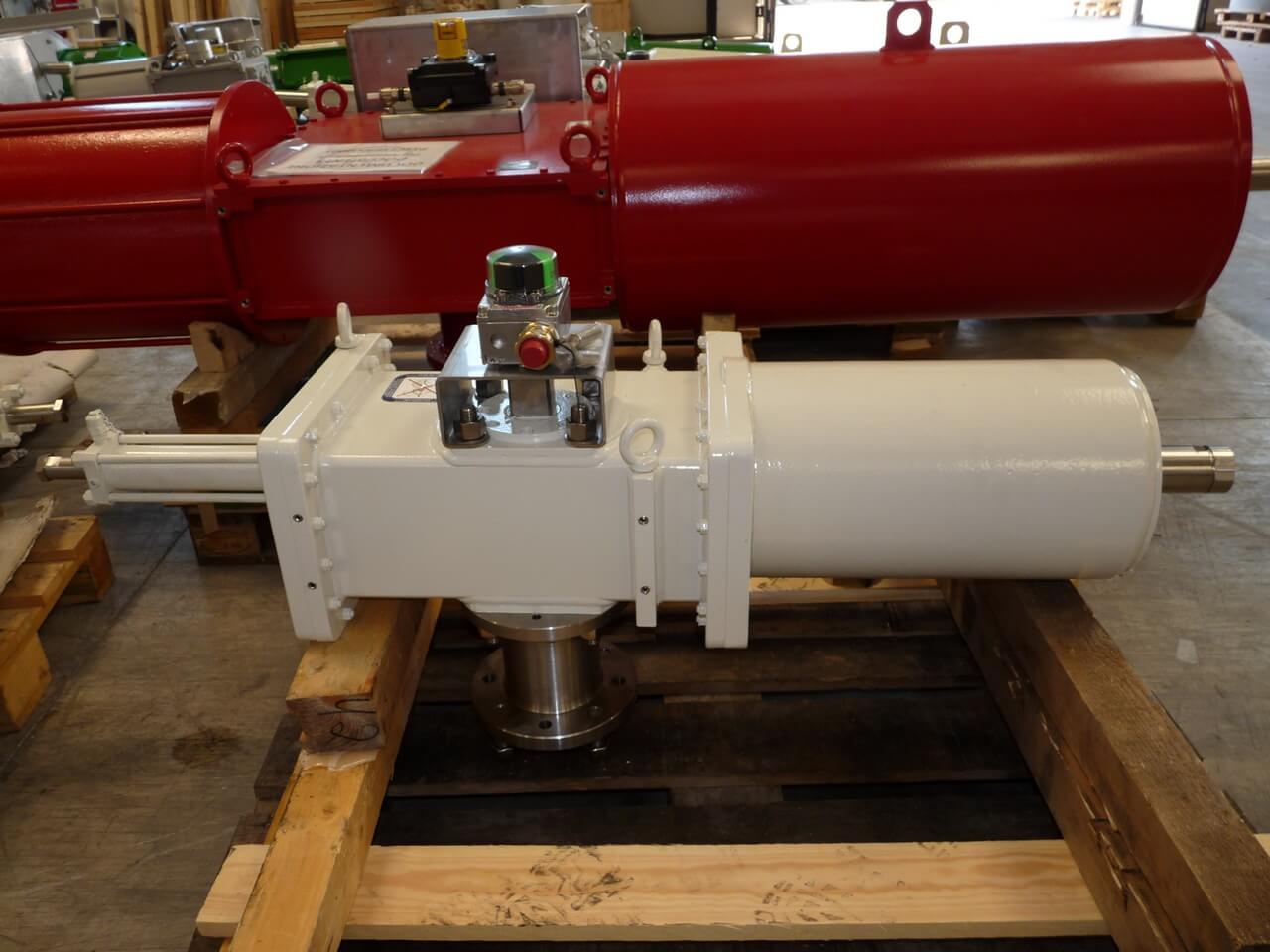 componente flow control actuator BYH - DVG Automation