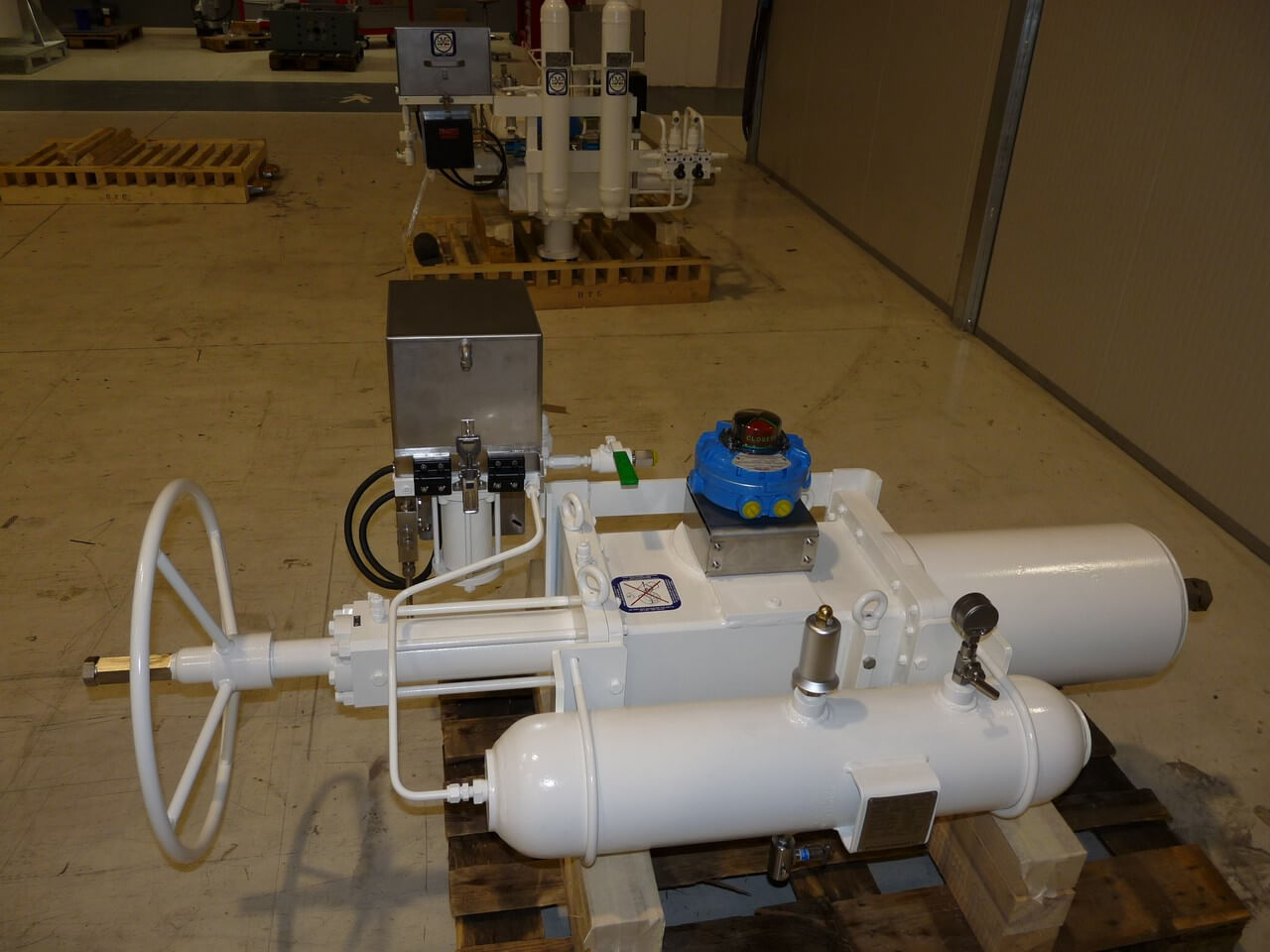 componente flow control actuator BYG - DVG Automation