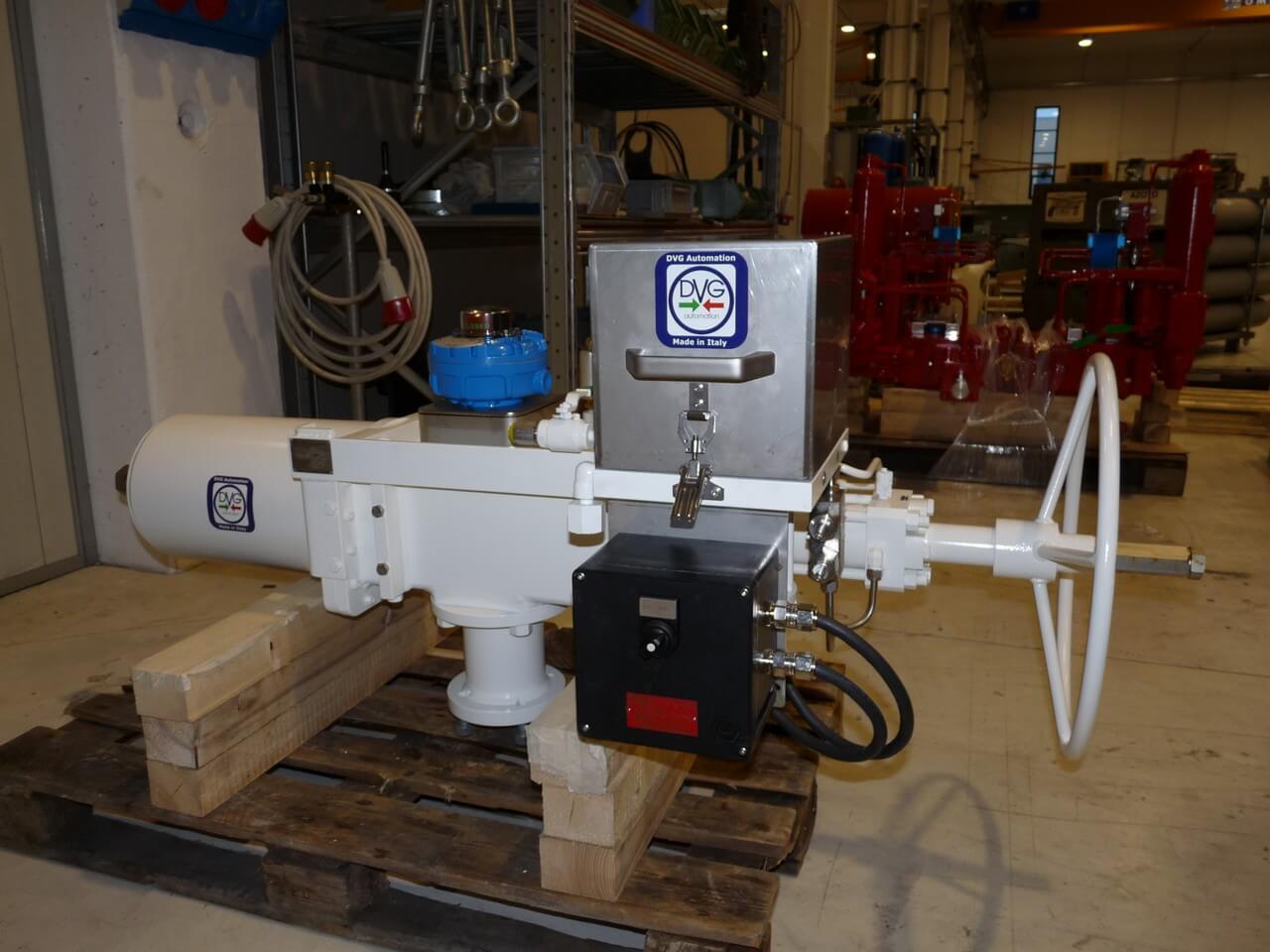 componente flow control actuator BYG - DVG Automation