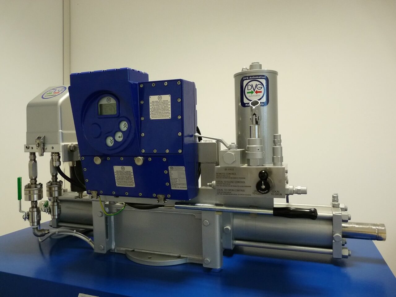 componente flow control actuator QTG - DVG Automation