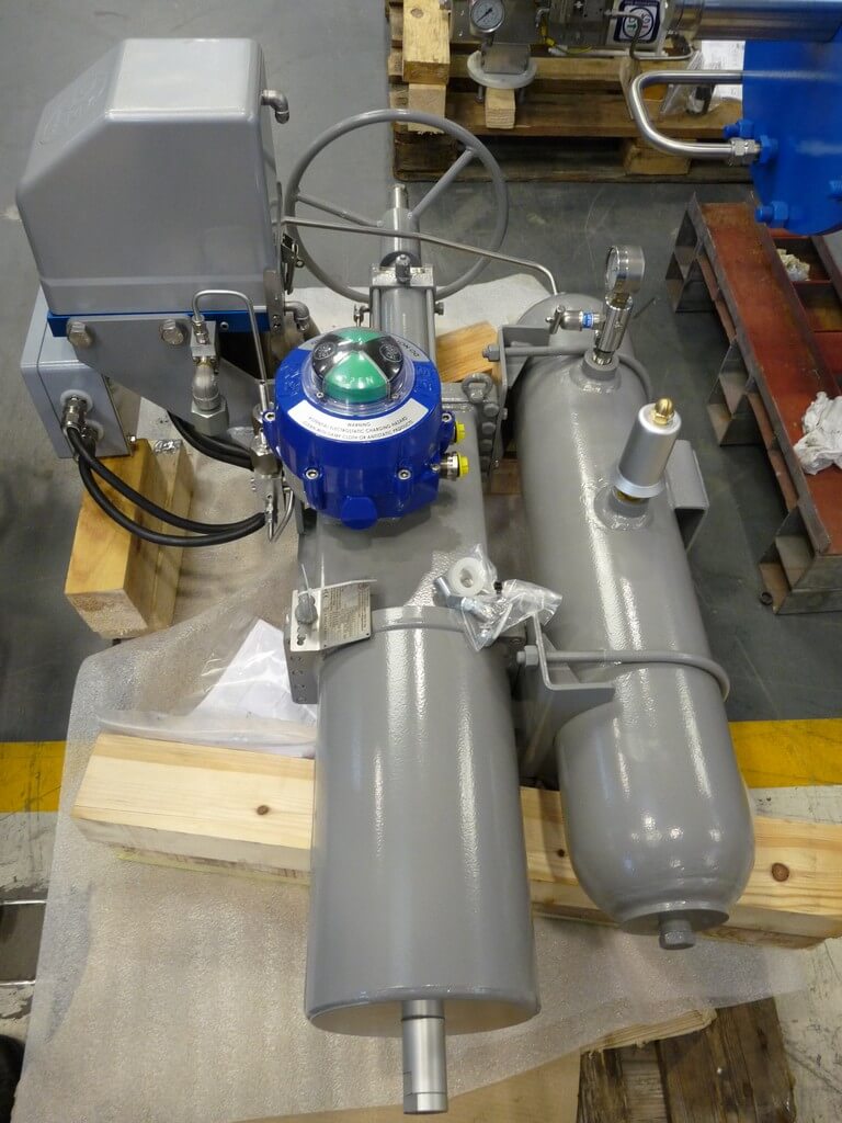 componente flow control actuator BYG - DVG Automation