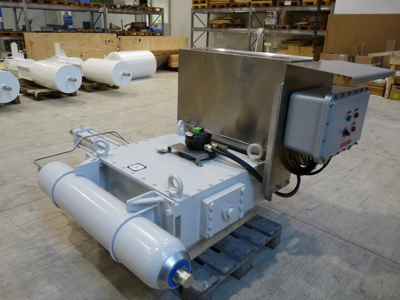 componente flow control Electro Hydraulic - DVG Automation