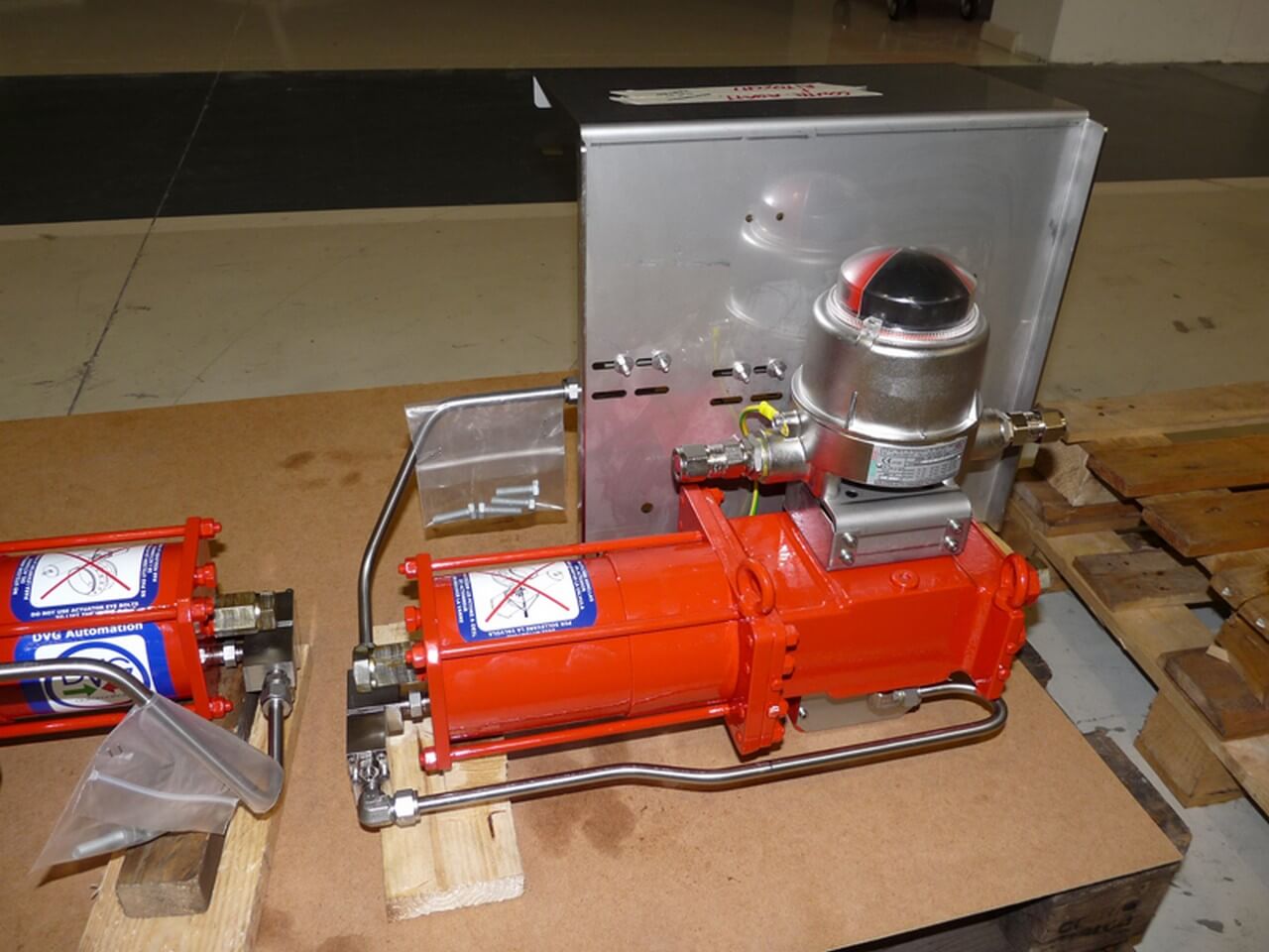 componente flow control actuator BYP - DVG Automation