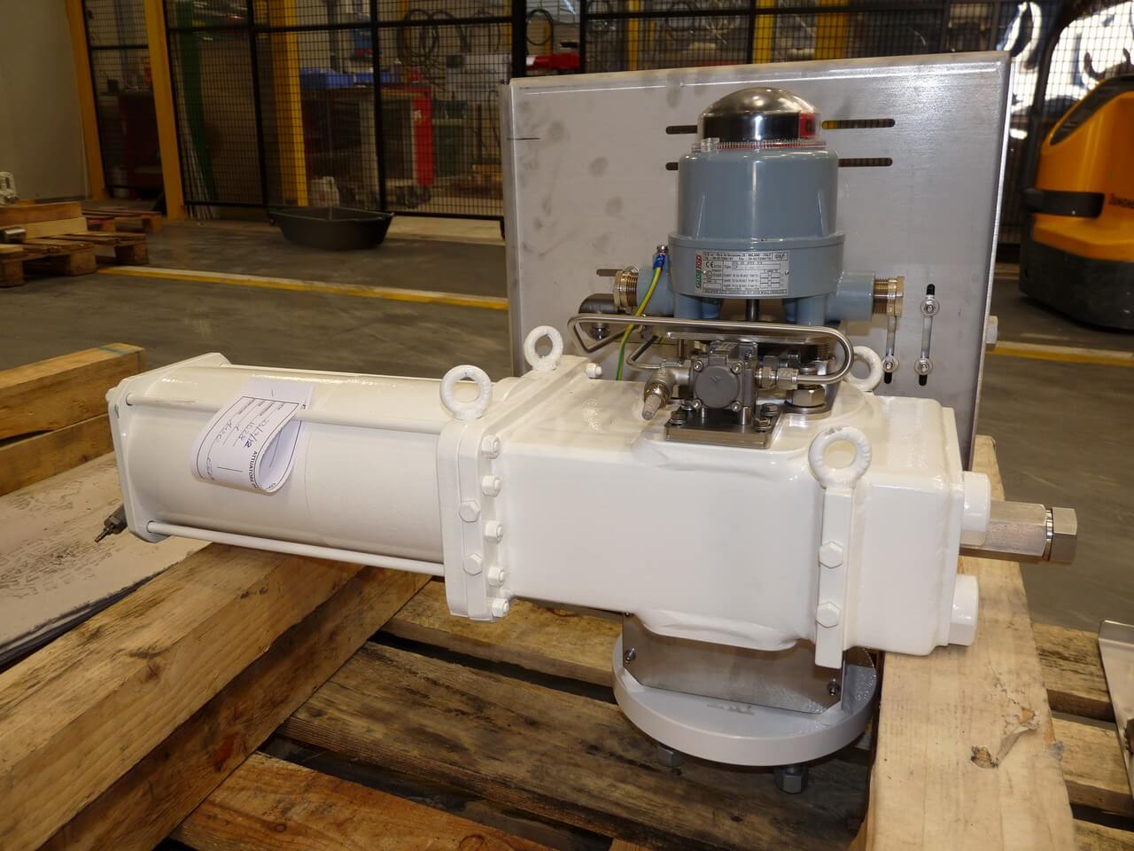 componente flow control actuator BYP - DVG Automation