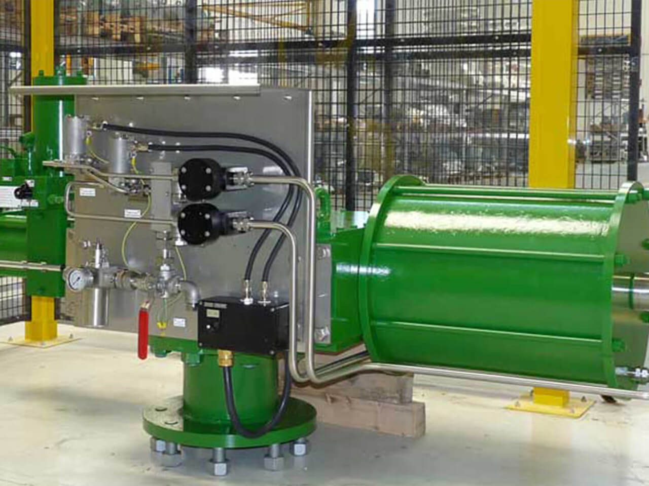 HSP Pneumatic & HSO Hydraulic Actuators - DVG Automation