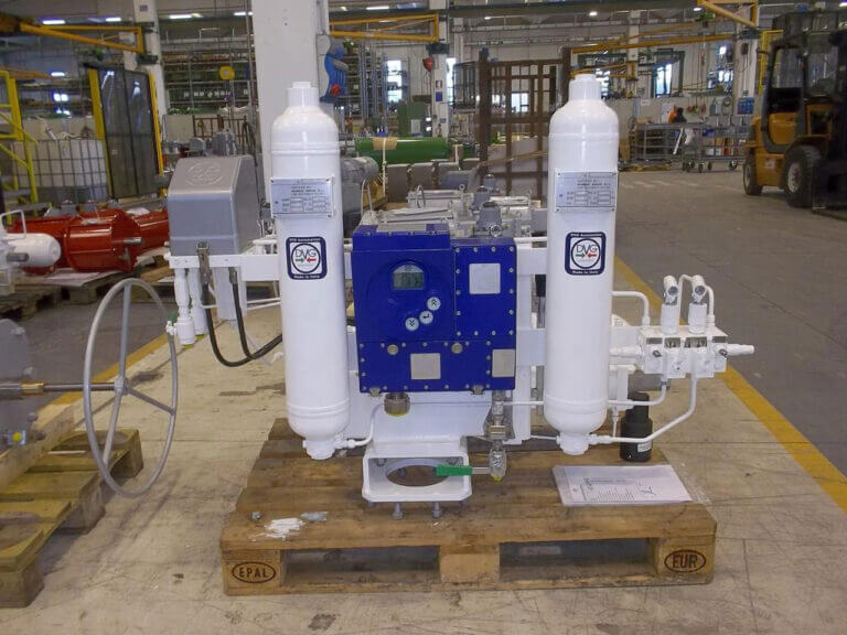 QTO Gas over oil Actuators Series DVG Automation